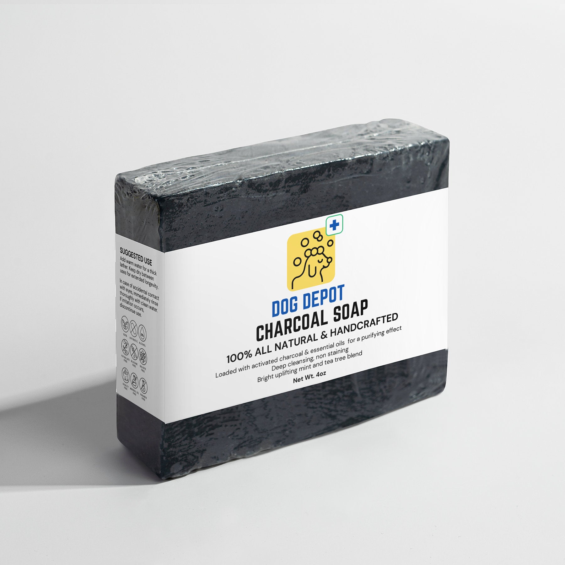 Dog Depot - Natural Charcoal Soap - Dog Depot
