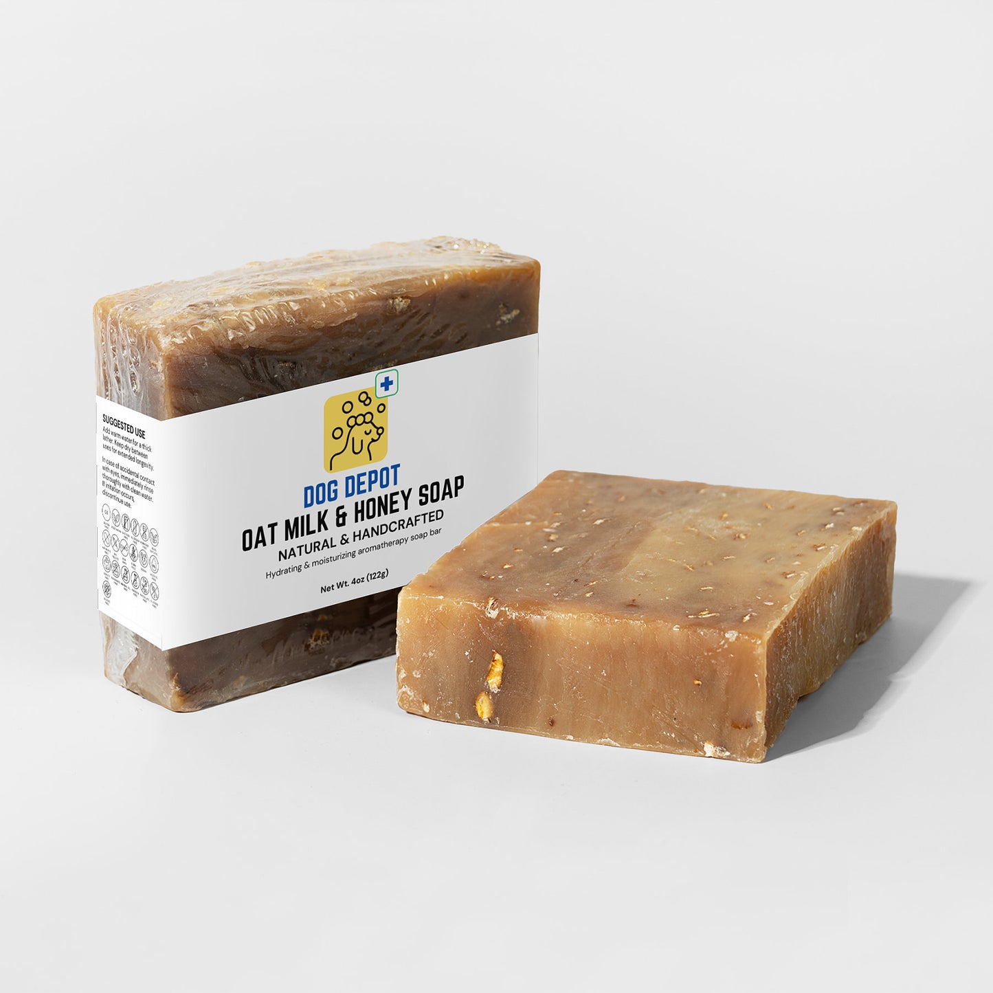 Dog Depot - All Natural Oat Milk Honey Soap - Dog Depot