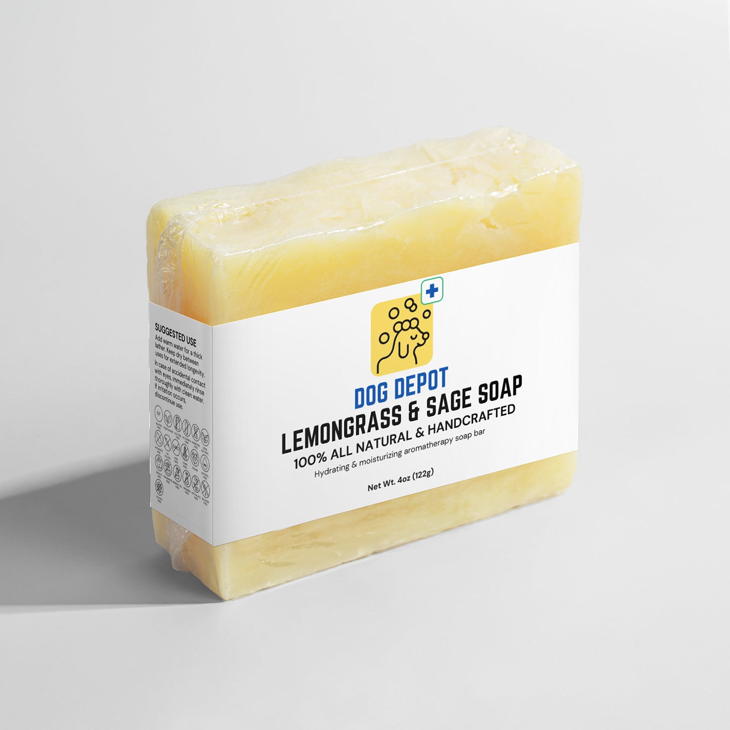 Dog Depot - All Natural Lemongrass & Sage Soap - Dog Depot