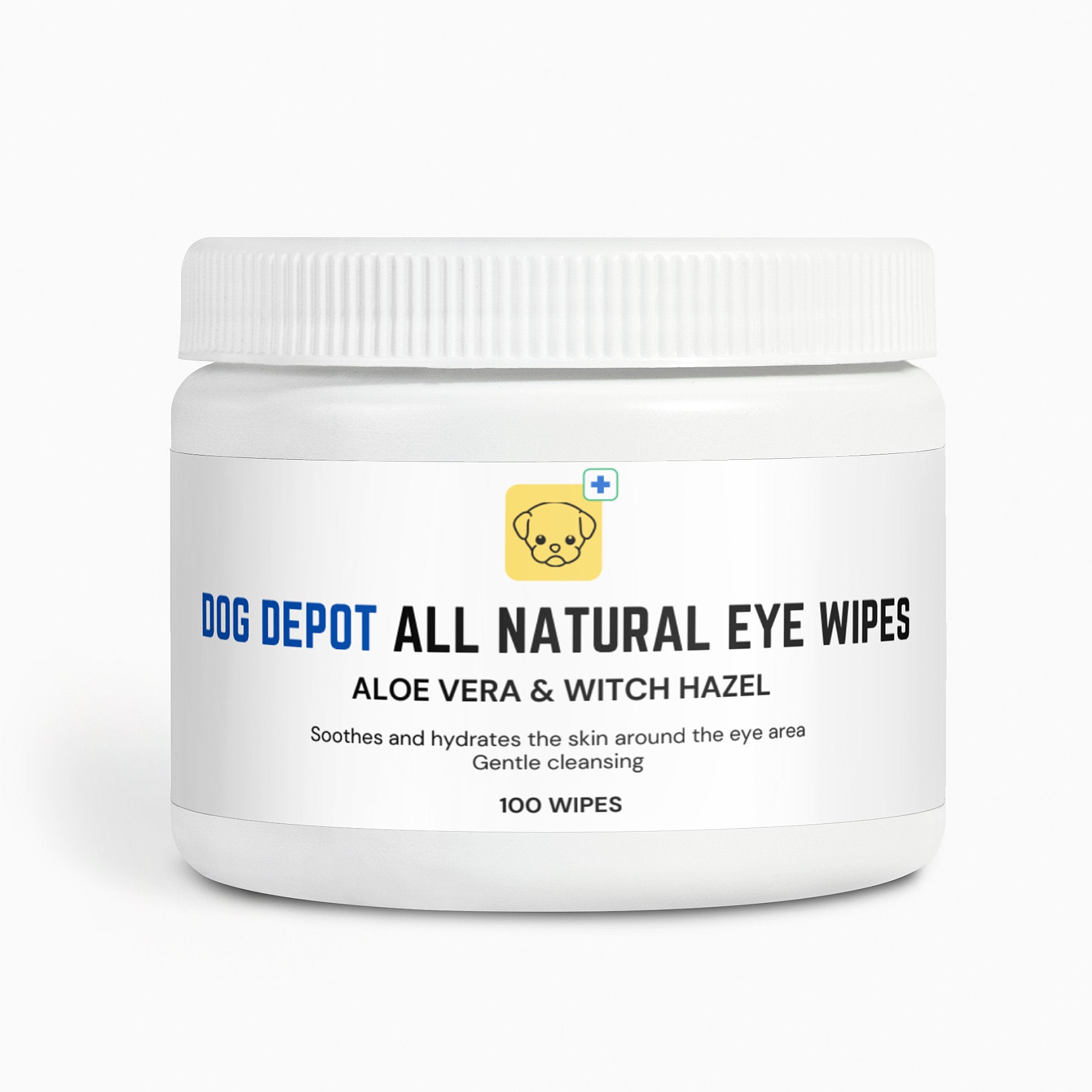 Dog Depot - All Natural Dog Eye Wipes - Dog Depot