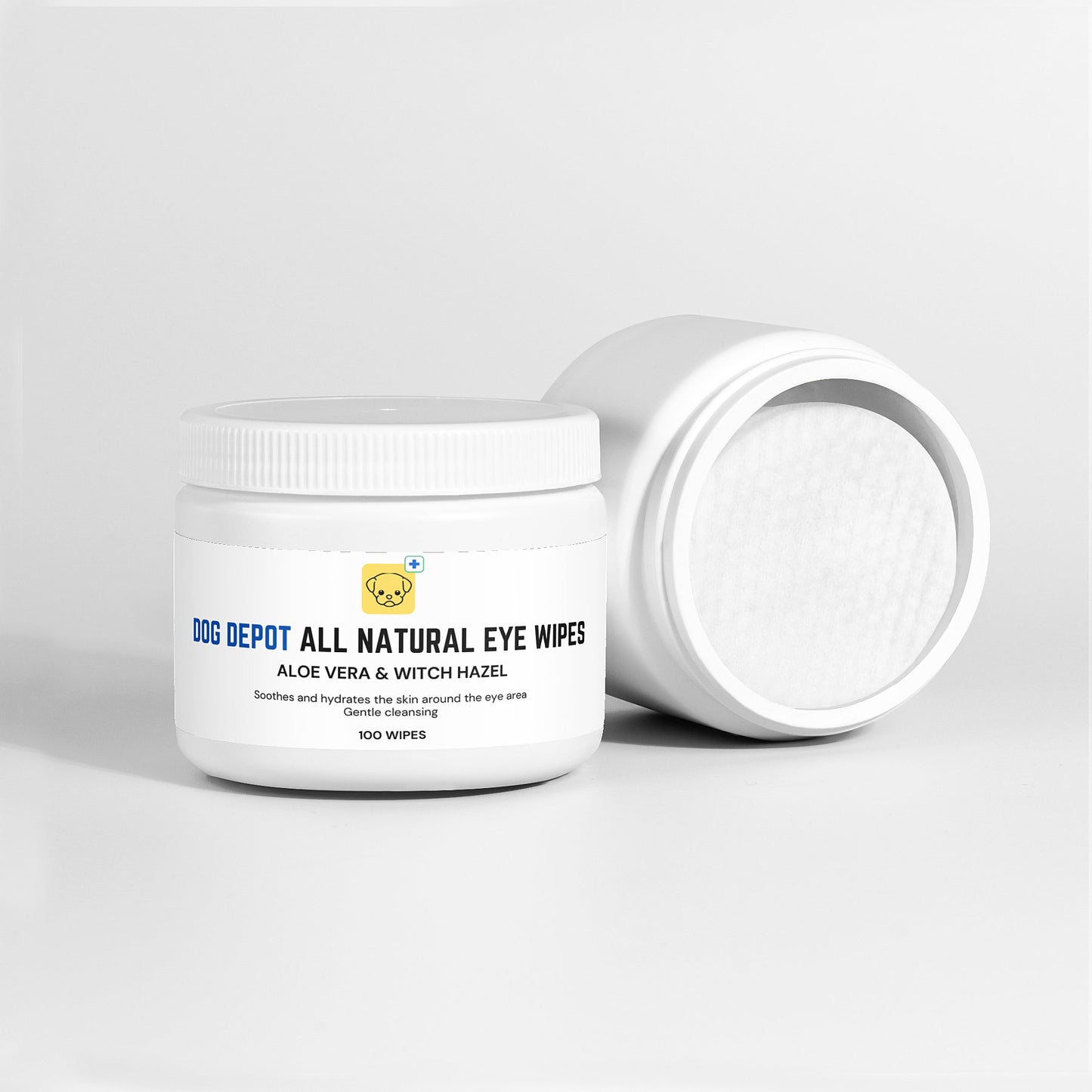 Dog Depot - All Natural Dog Eye Wipes - Dog Depot