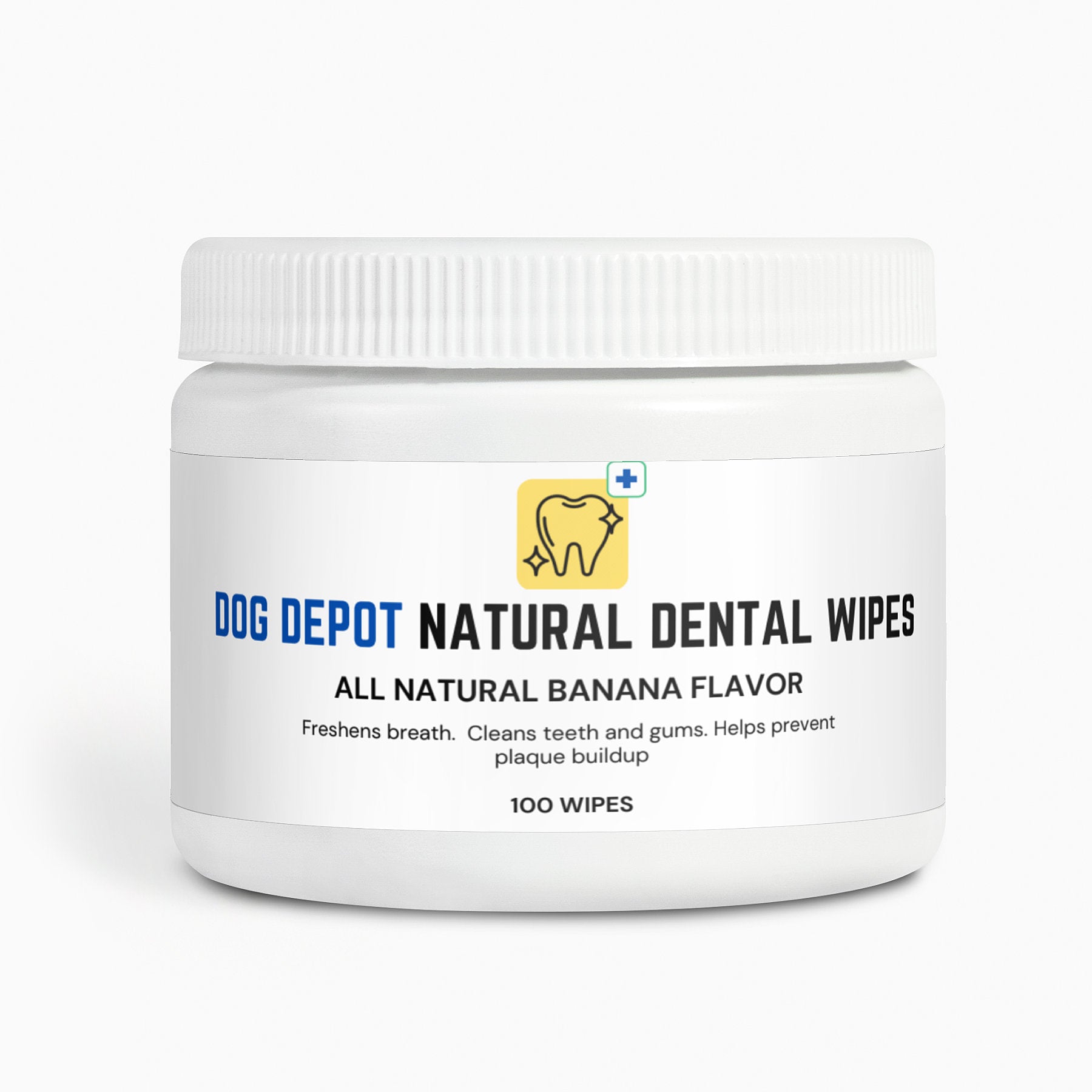 Dog Depot - Natural Dental Wipes - Dog Depot