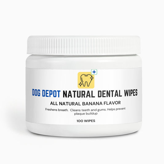 Dog Depot - Natural Dental Wipes - Dog Depot