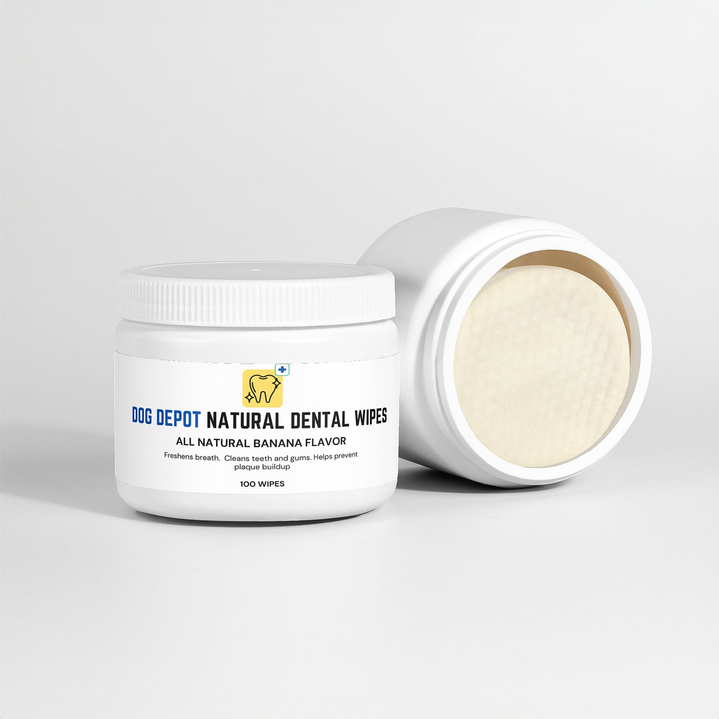 Dog Depot - Natural Dental Wipes - Dog Depot