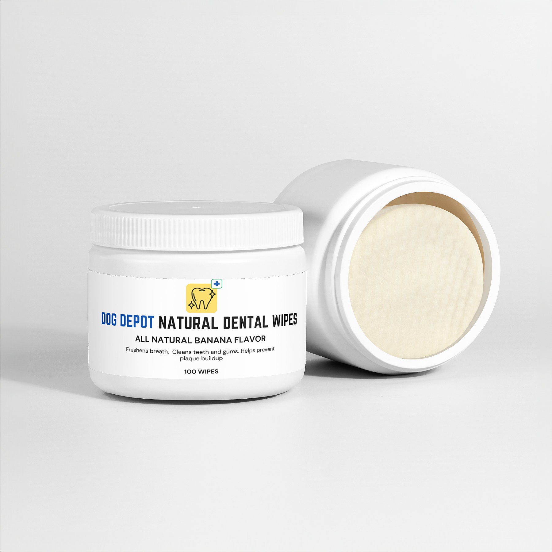 Dog Depot - Natural Dental Wipes - Dog Depot