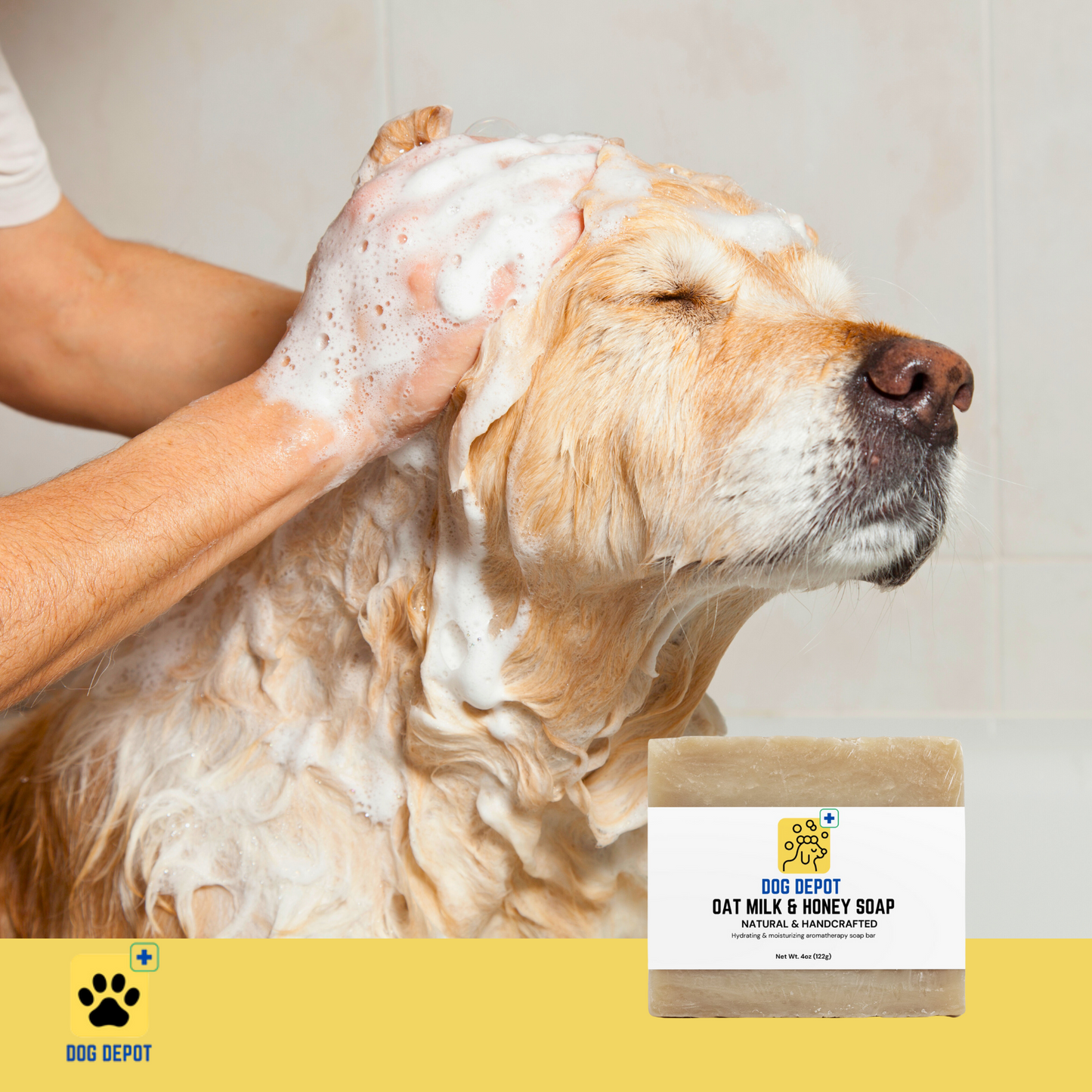 Dog Depot - All Natural Rich Sandalwood Soap