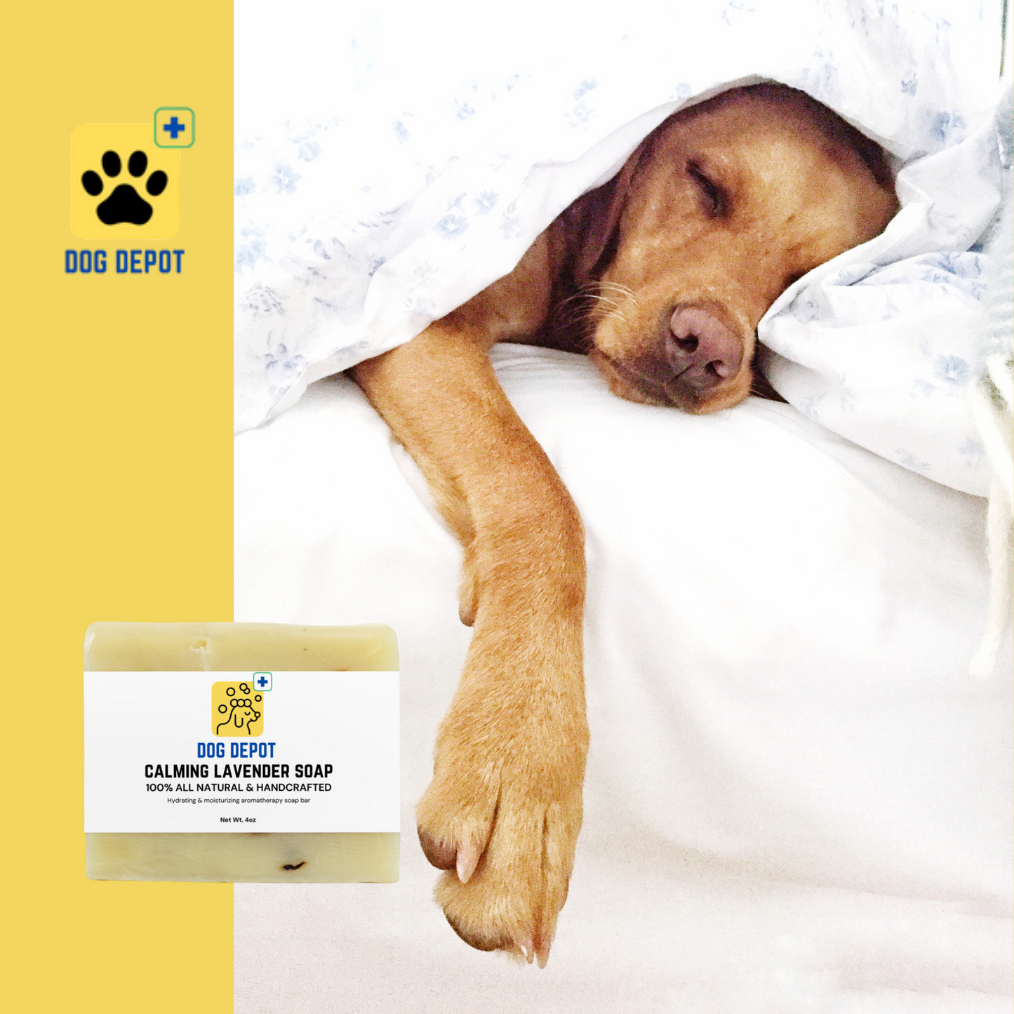 Dog Depot - All Natural Calming Lavender Soap